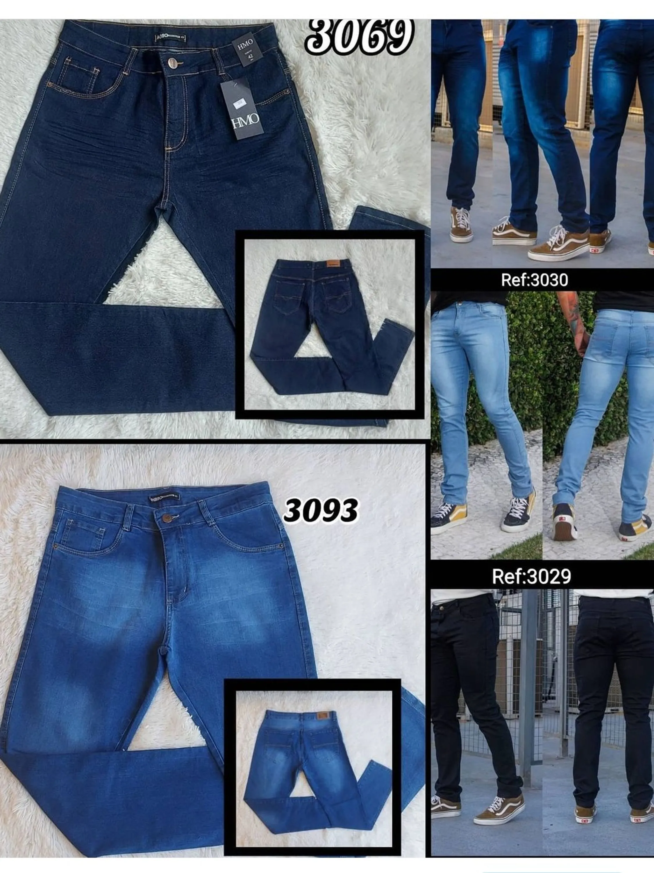 Calças jeans  masculina