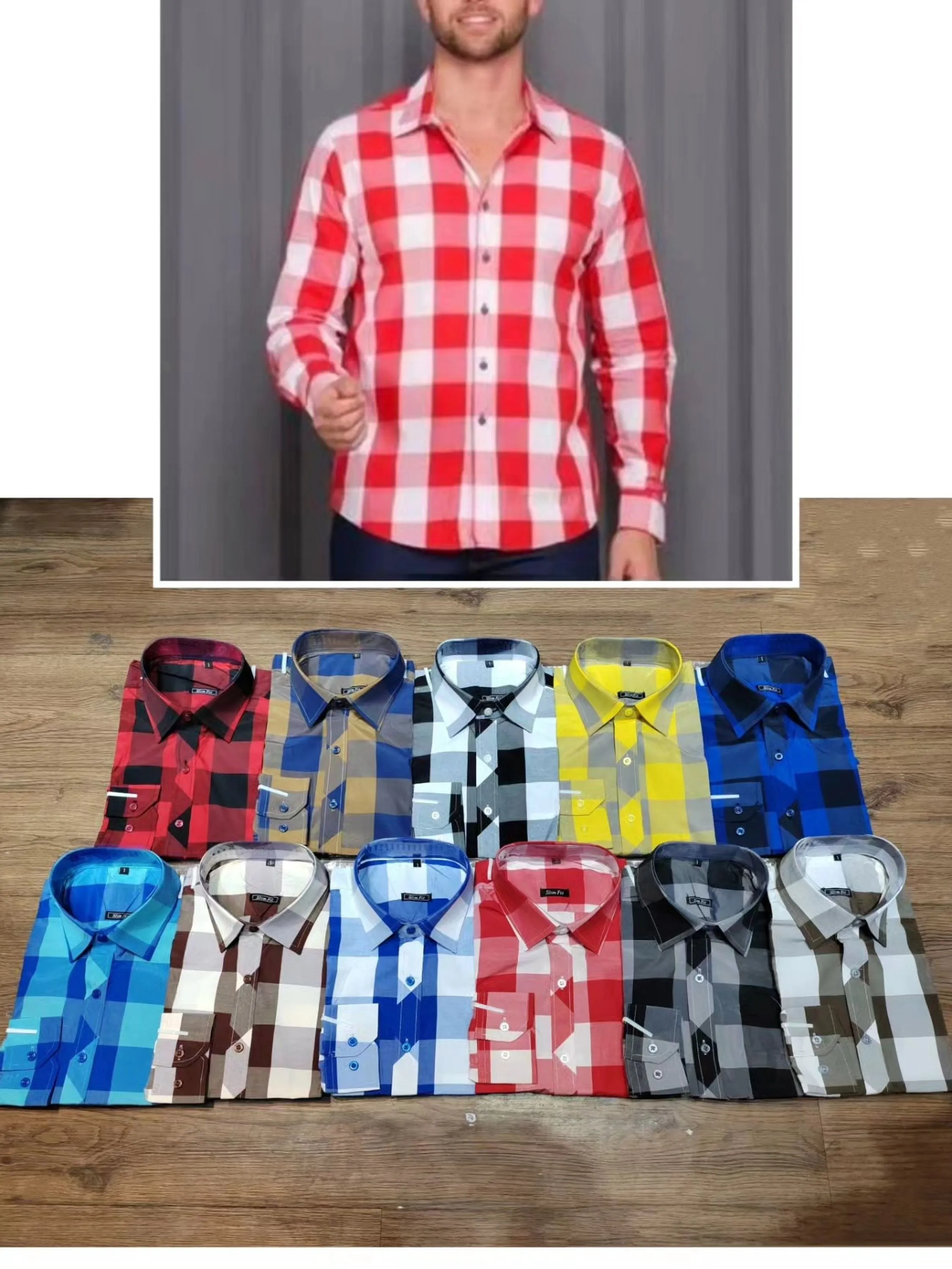 Camisa xadrez masculino