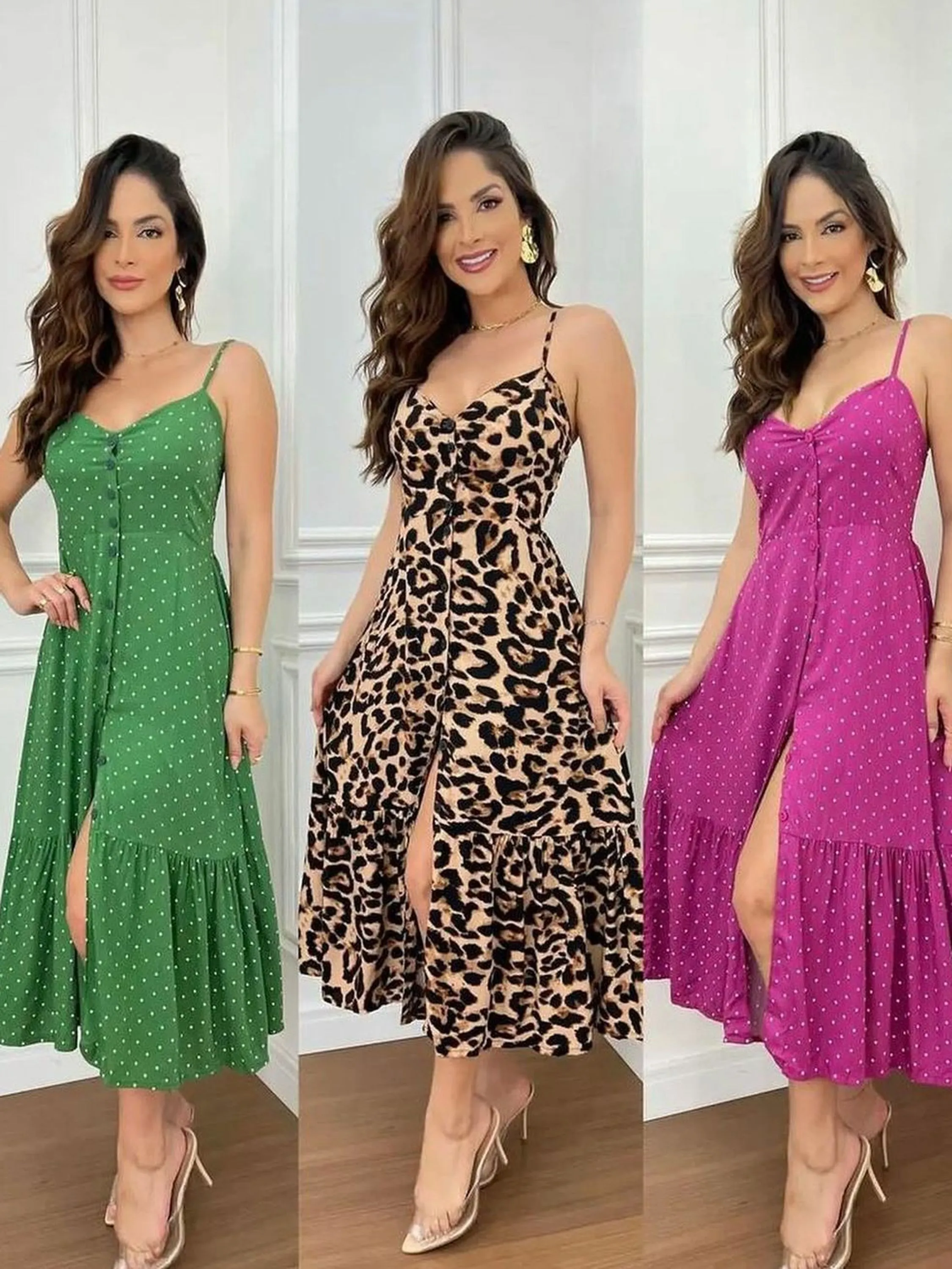 Vestido mid Macarena , moda blogueira luxo coleção verão.