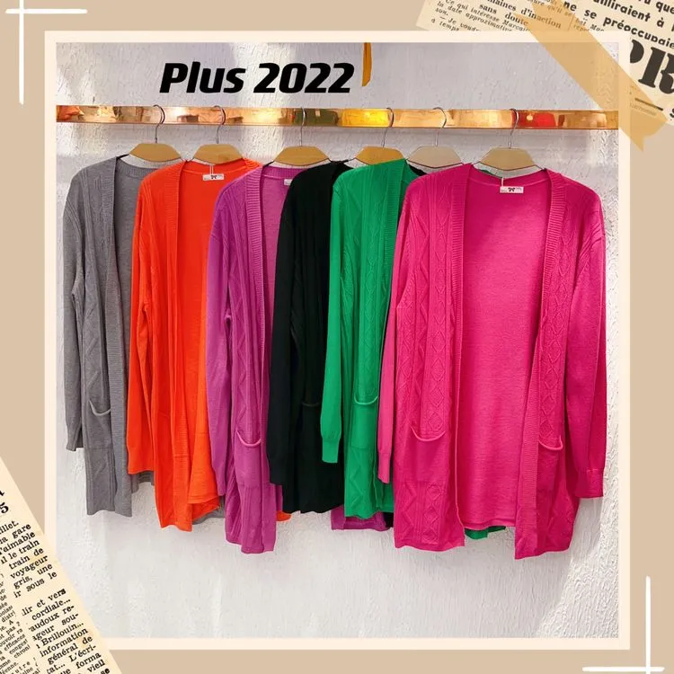 Cardigan Plus Size - RE 2022