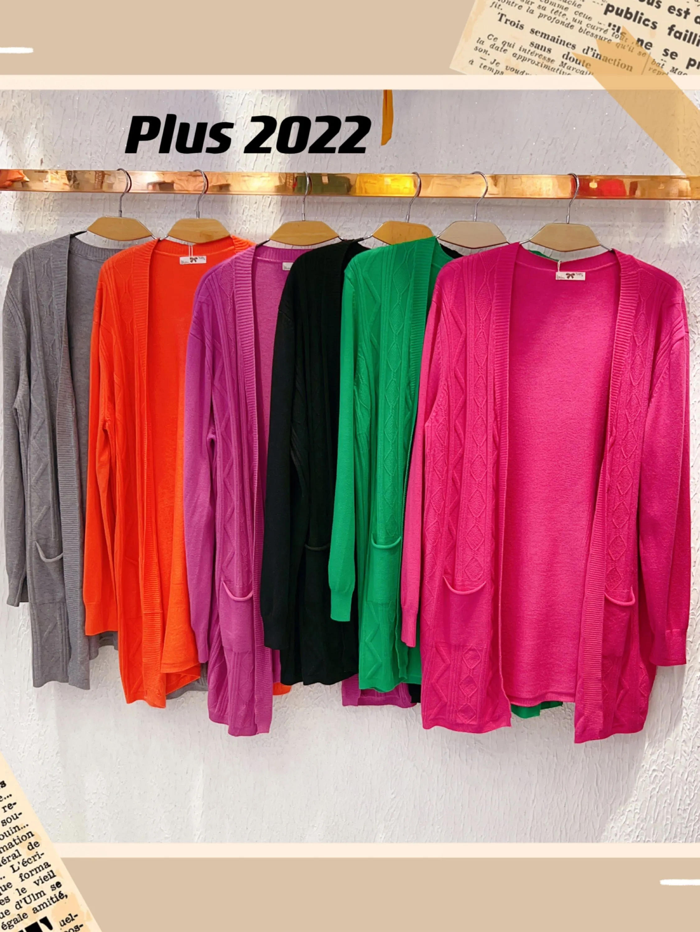 Cardigan de plus size