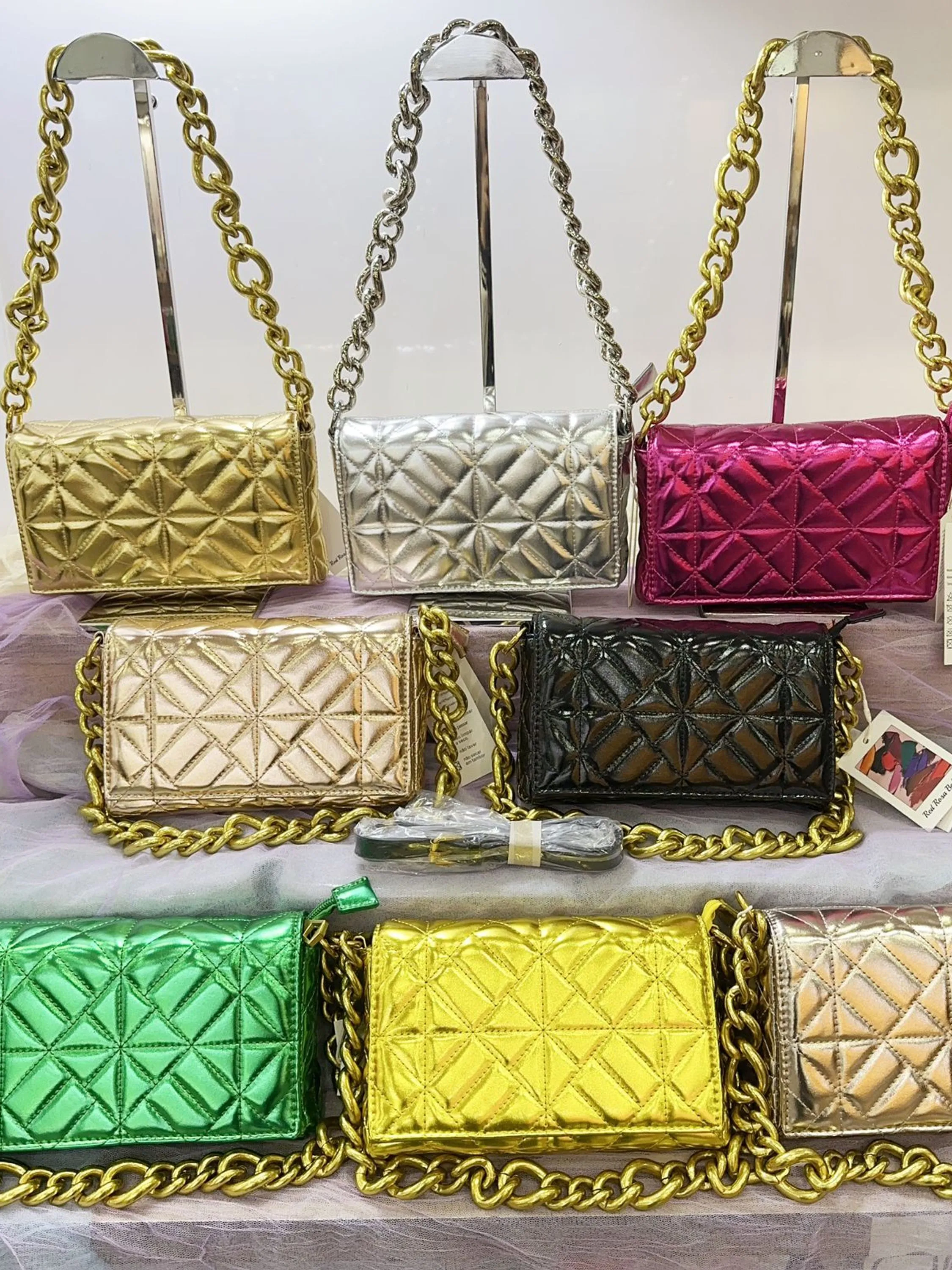 Bolsa Feminina alça Corrente