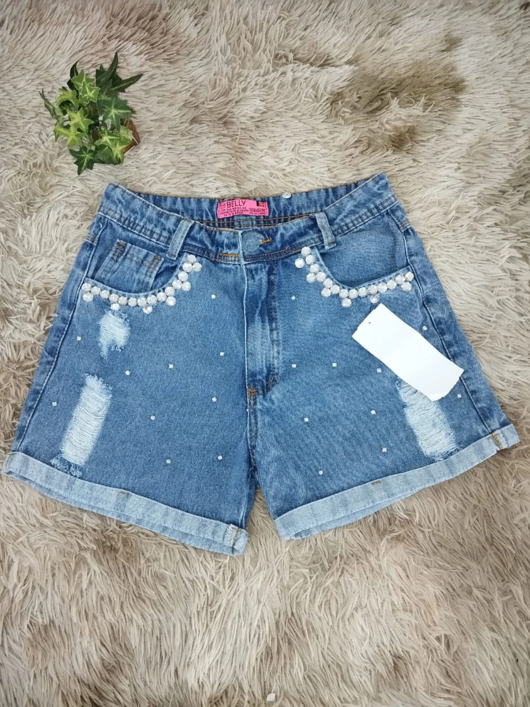 Short jeans novo Linda