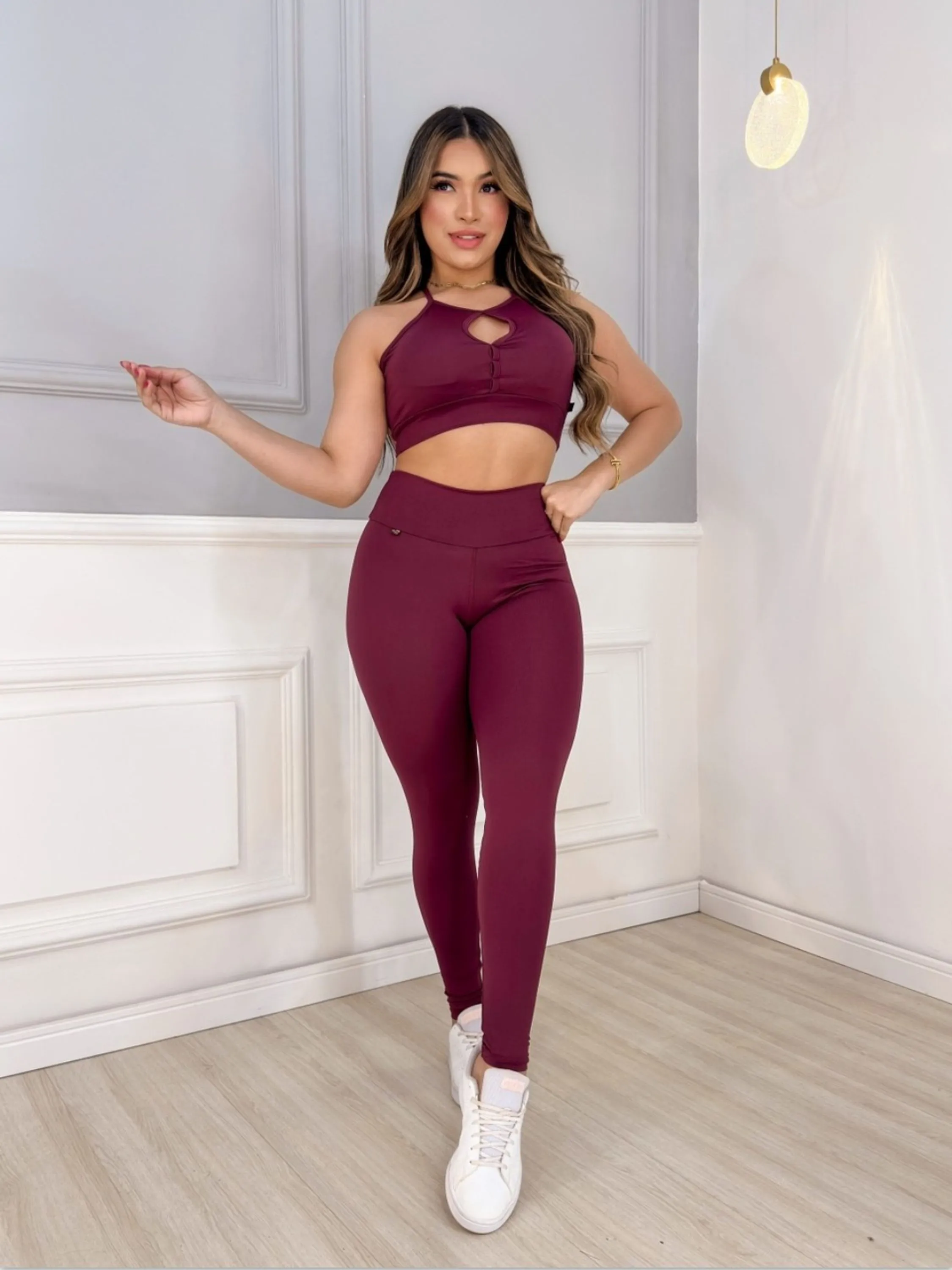 Conjunto Básico Fitness ( Poliamida)