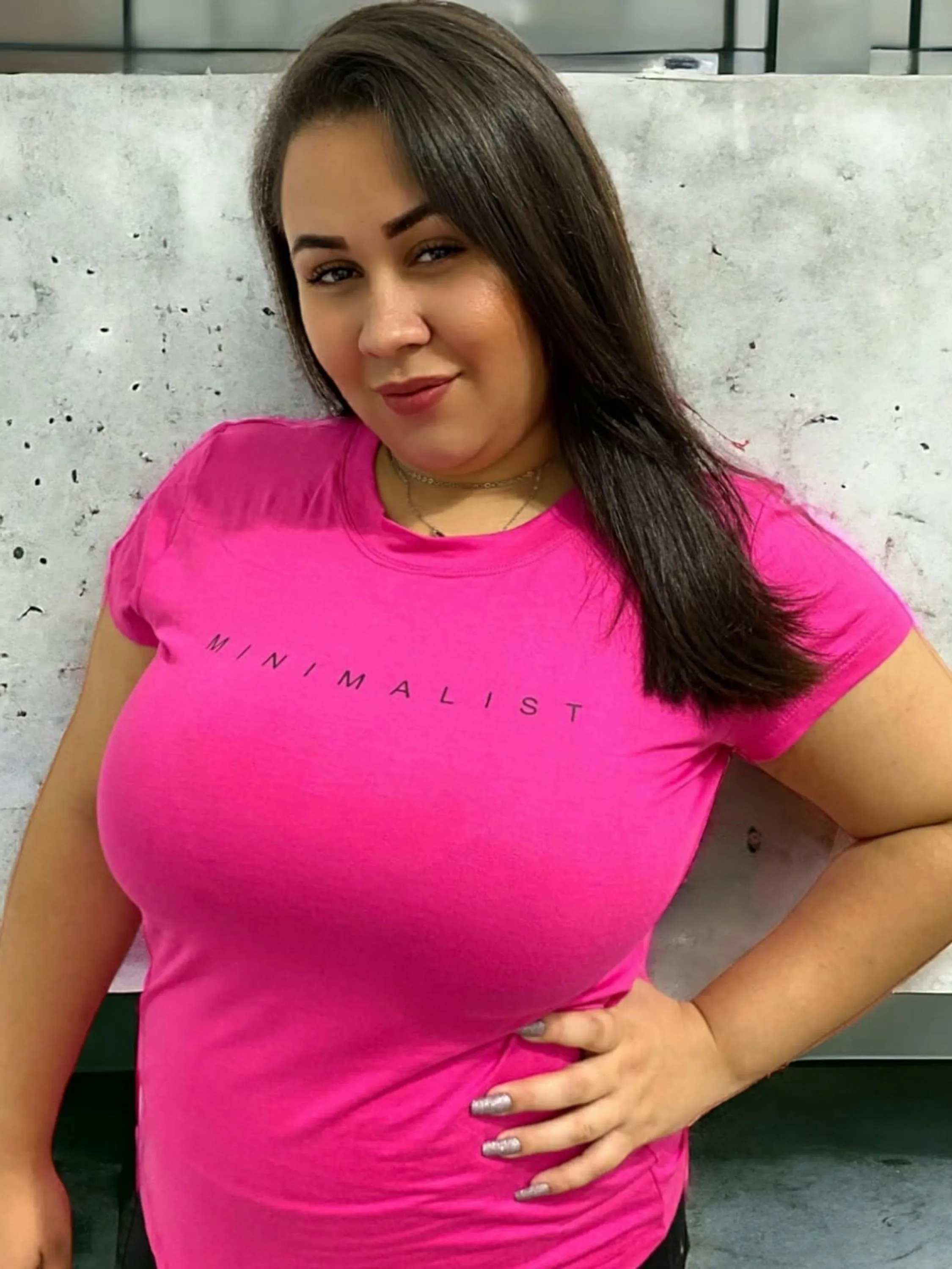 T-shirt Plus Size estampada