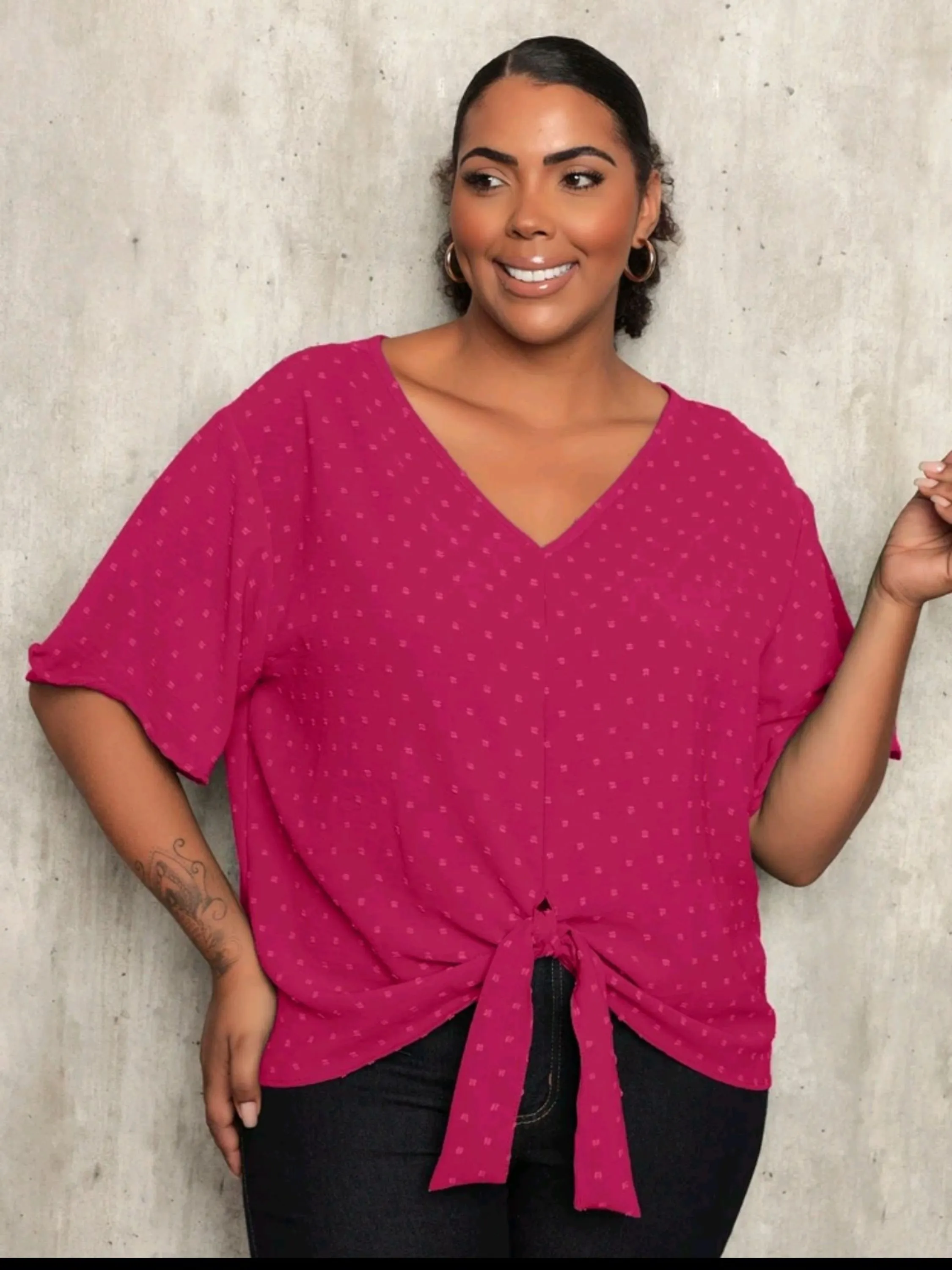 BLUSA PLUS SIZE PIPOCA C1962