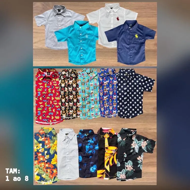 PROMOÇÃO Camisa Infantil