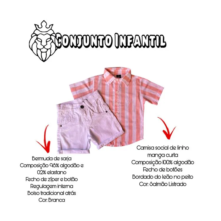 Conjunto infantil menino