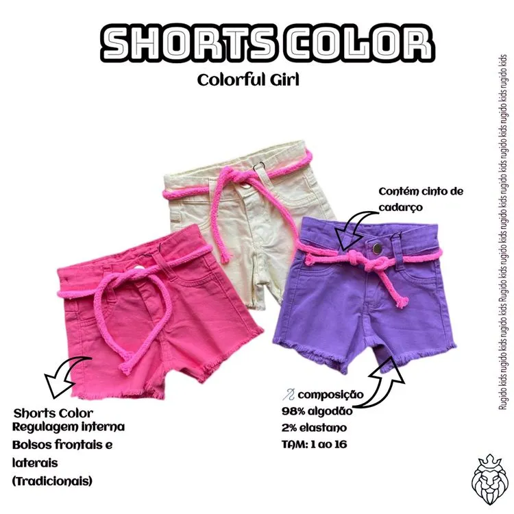 Shorts Menina - Infantil