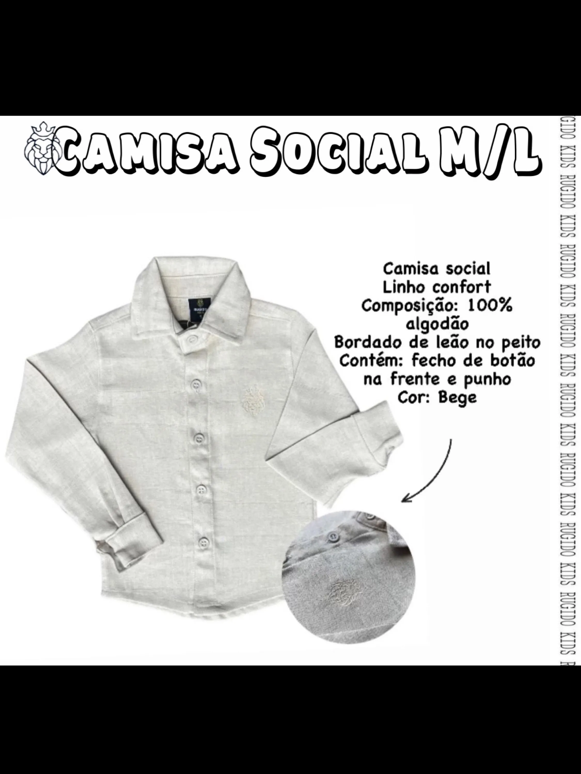 Camisa Social Memoriável M/L