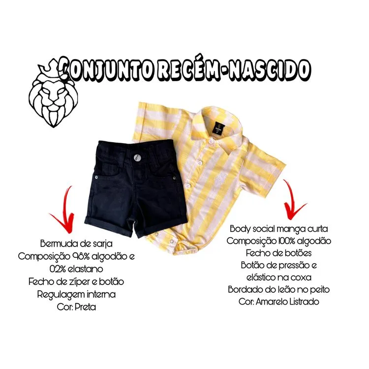 Conjunto Recém-nascido