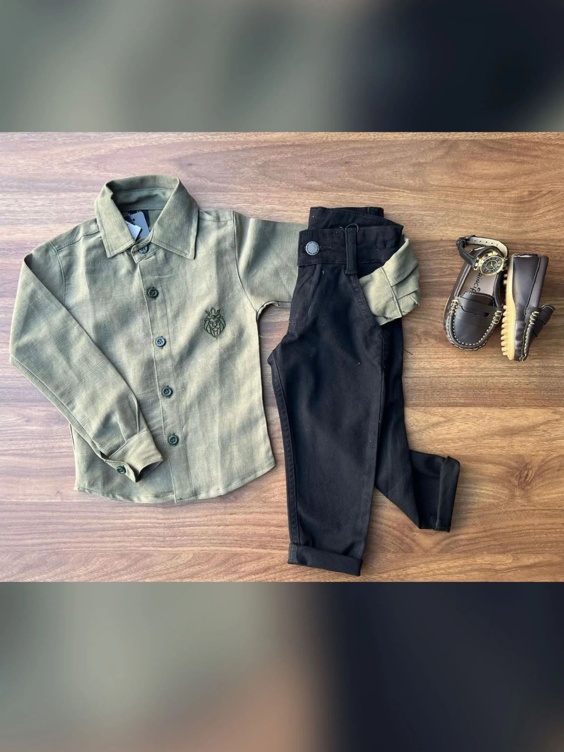 Conjunto Camisa Social + Calça