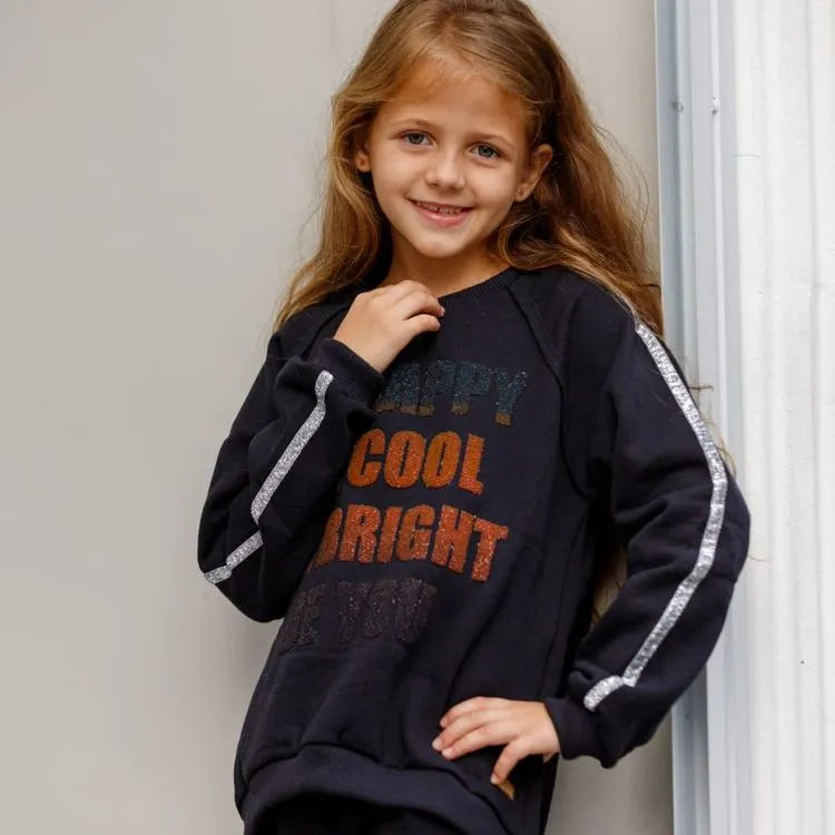 Blusa de Moletom Infantil Menina Forrada Inverno