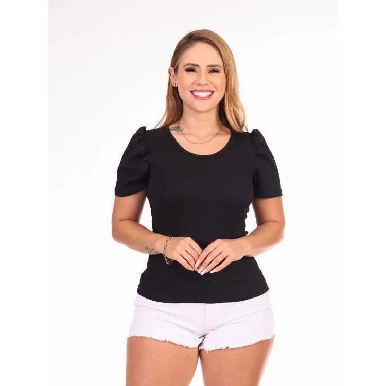 REF 507 BLUSA FEMINNA PRINCESA CANELADO