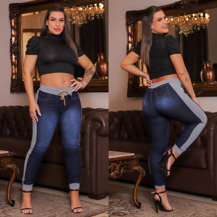 REF 260 CALCA MULATON JEANS CINTURA ALTA LYCRA