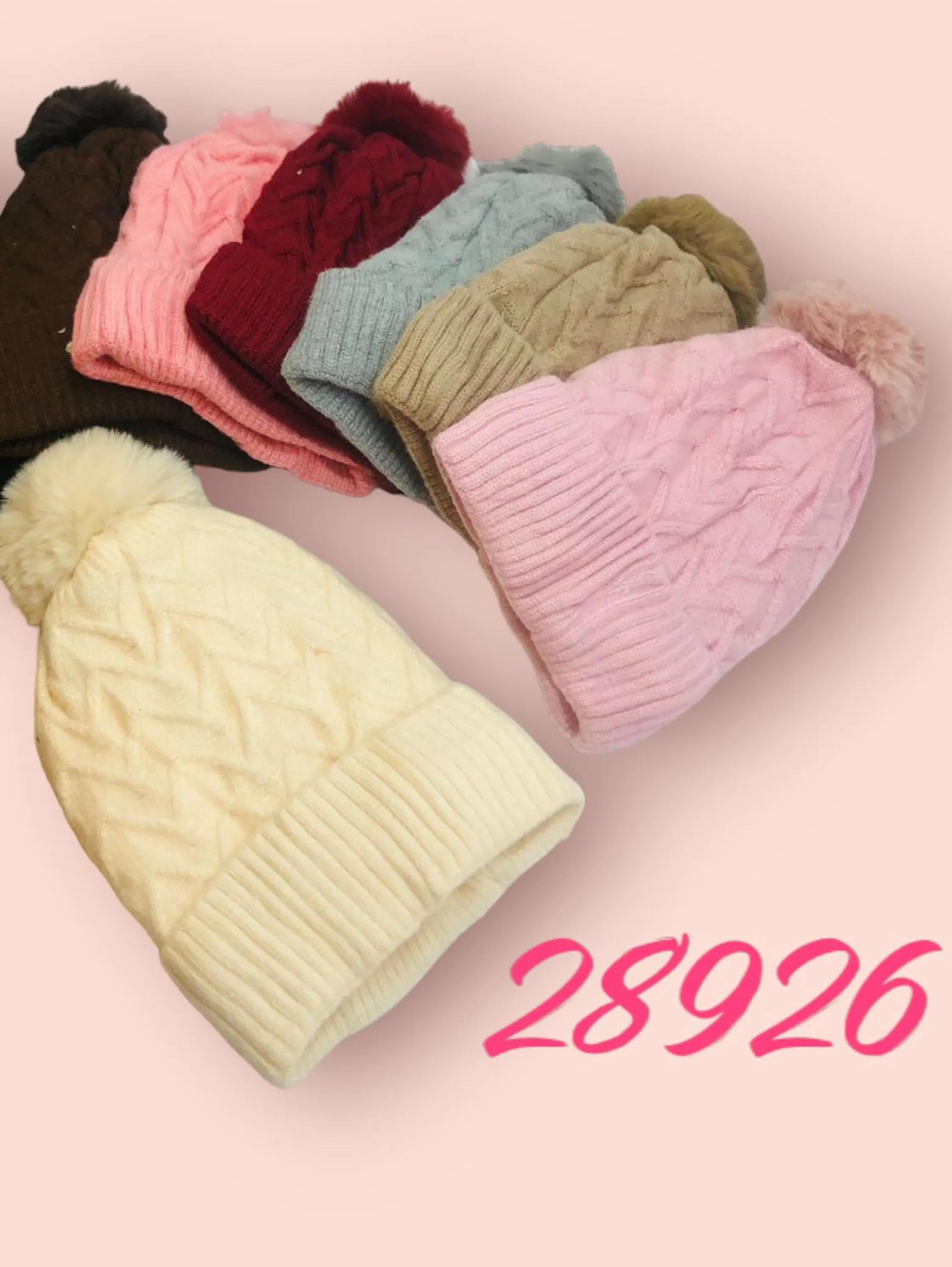 Gorros Femininos coleção INVERNO 2023 SQ Modas Ref:28926