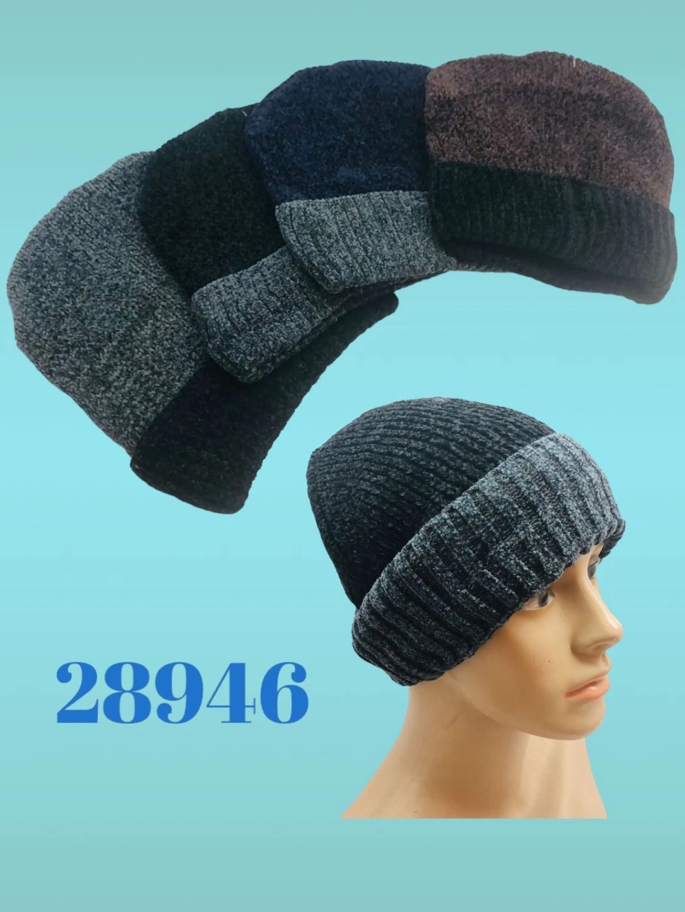 Gorros Masculinos coleção INVERNO 2023 SQ Modas Ref:28946