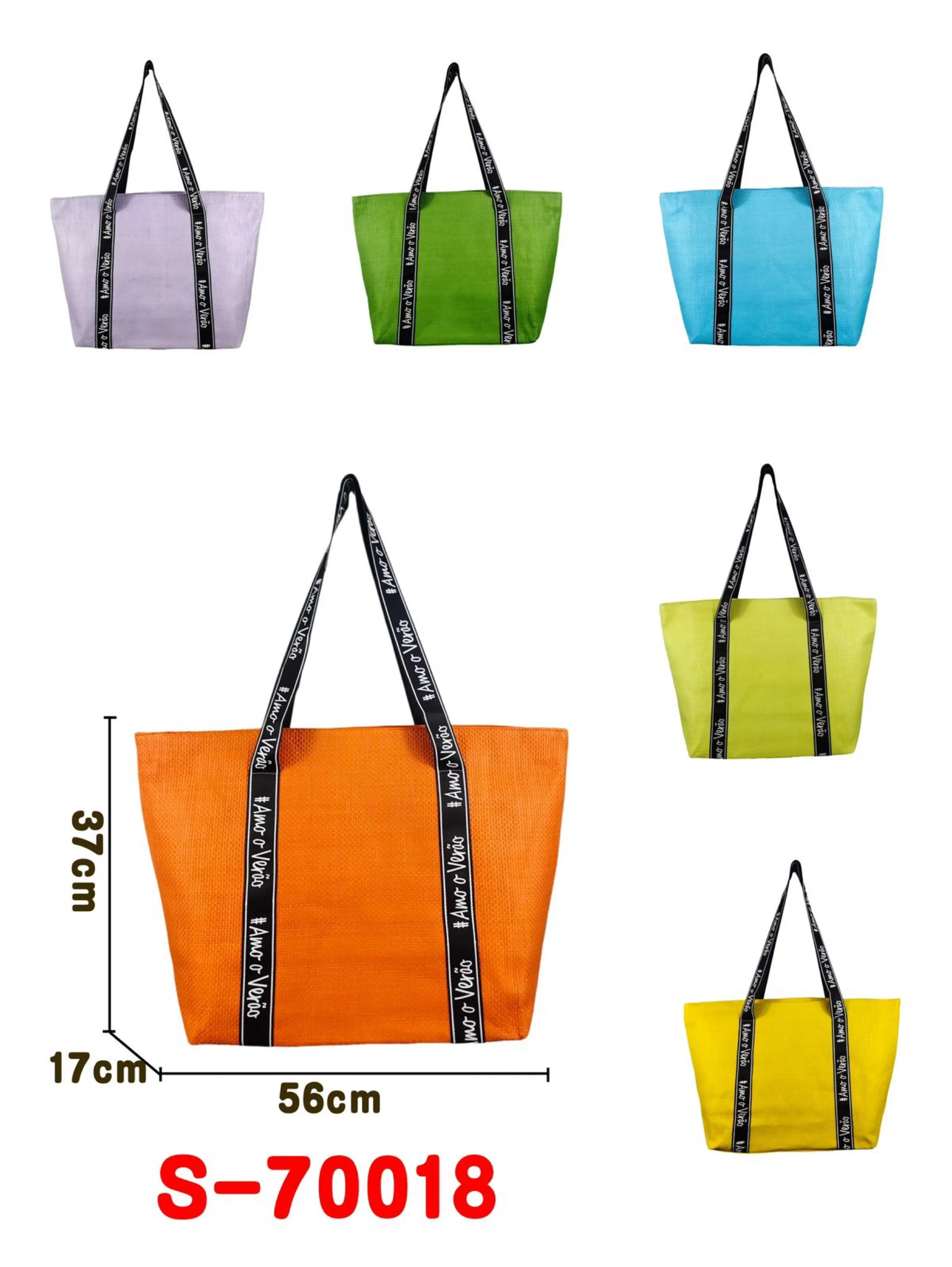 Bolsa alça amo verão pacote com 12 Peças Ref:70018