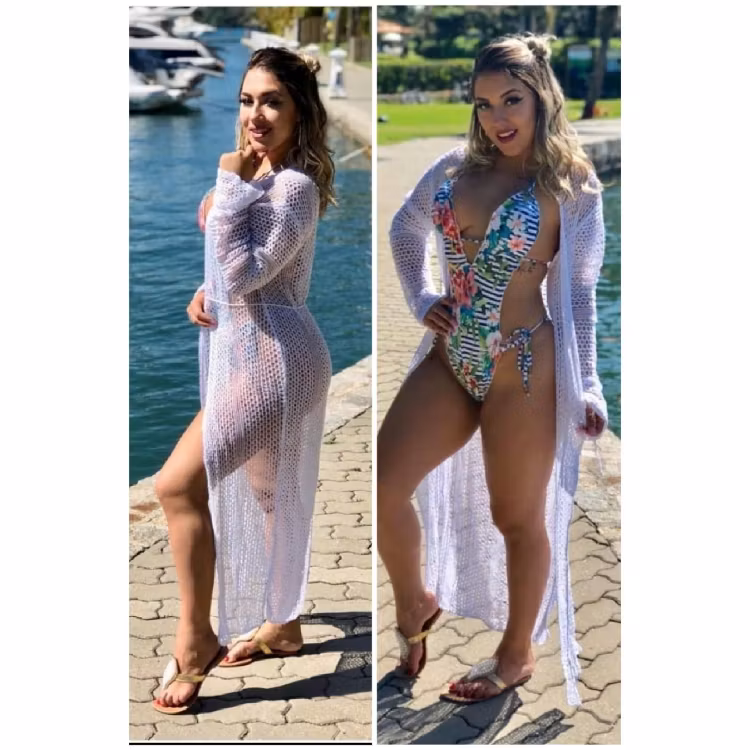 SAIDA DE PRAIA MANGA LONGA COD- 336 S