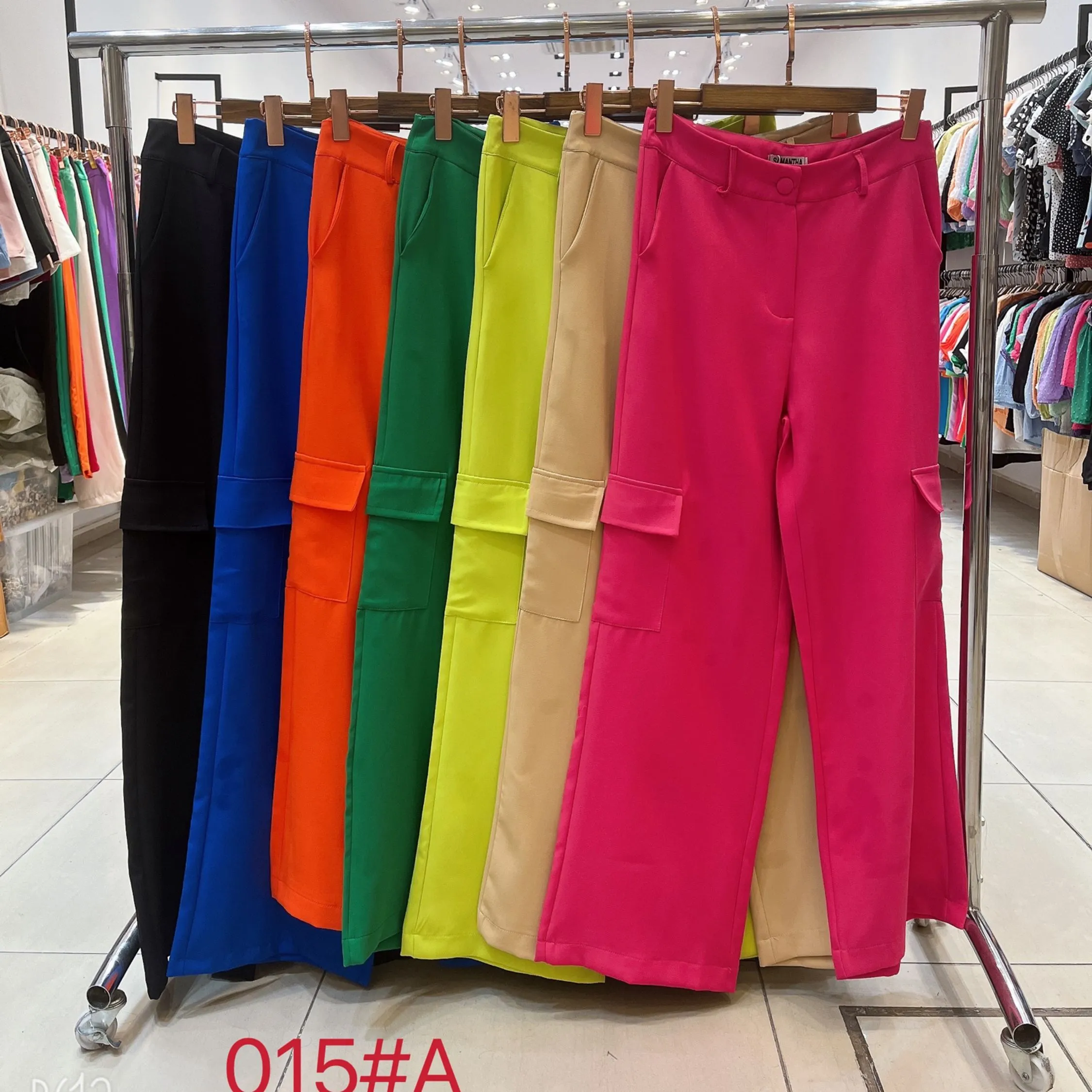 Calça cargo alfaiataria