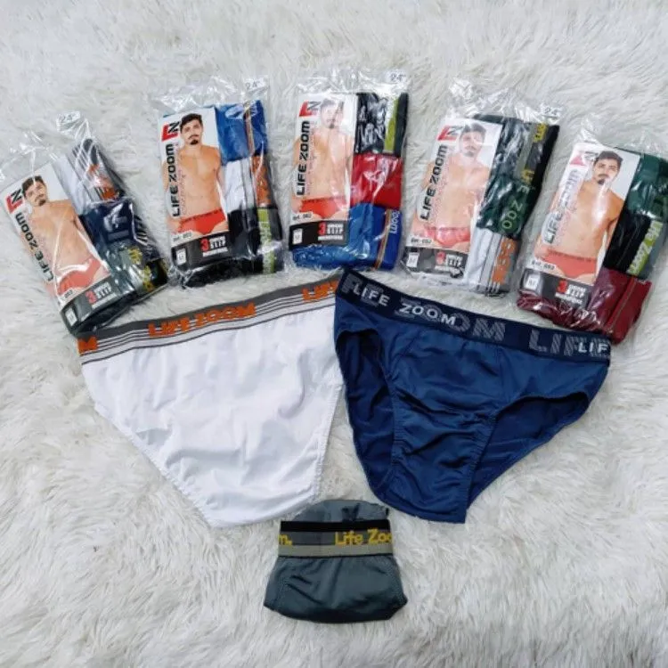 Kit cueca slip c/3