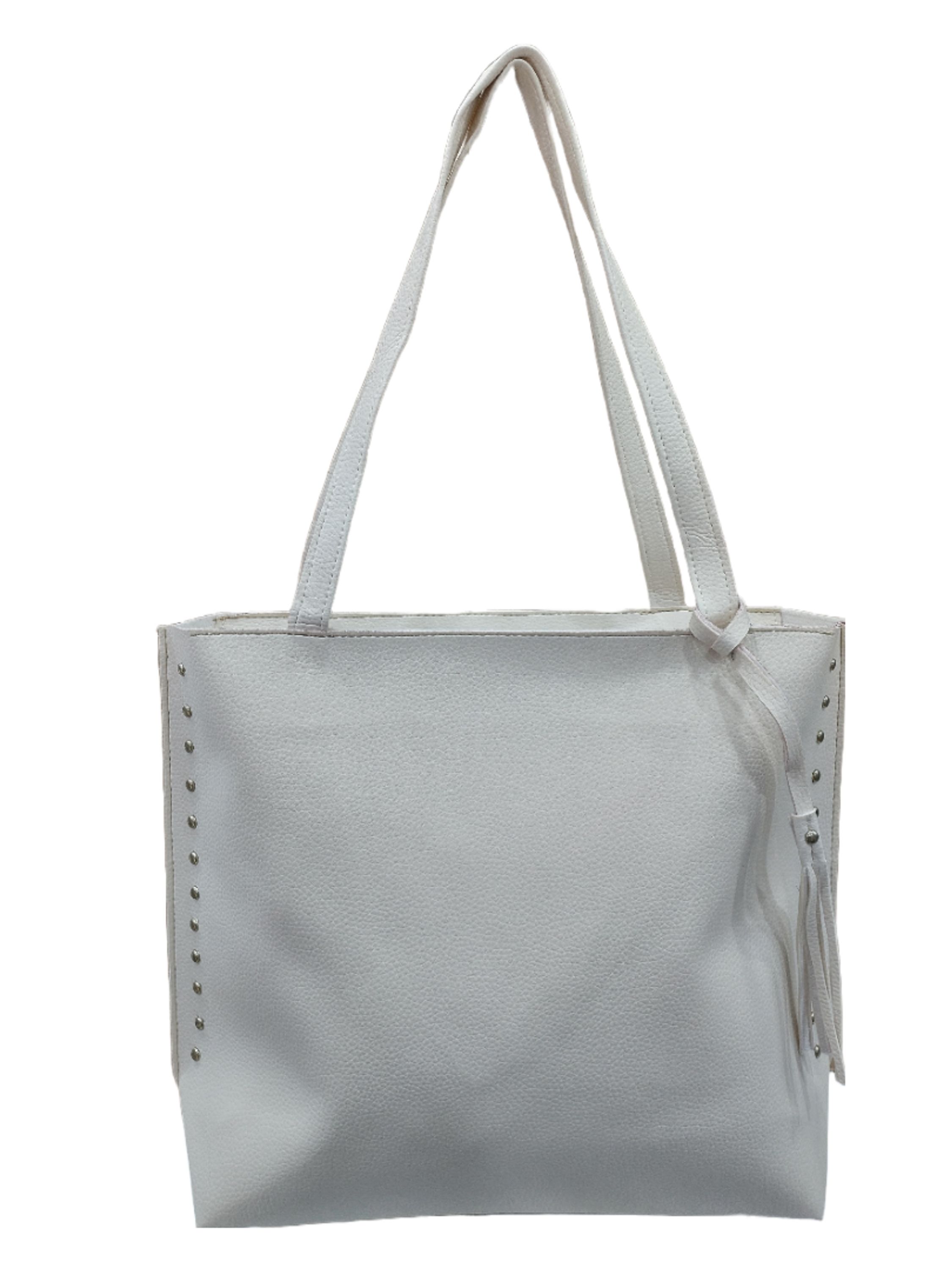 Bolsa sacola grande off white