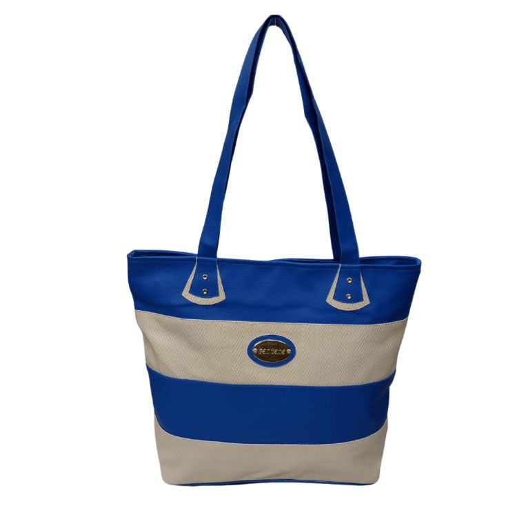 Bolsa sacola azul - Santana Bolsas