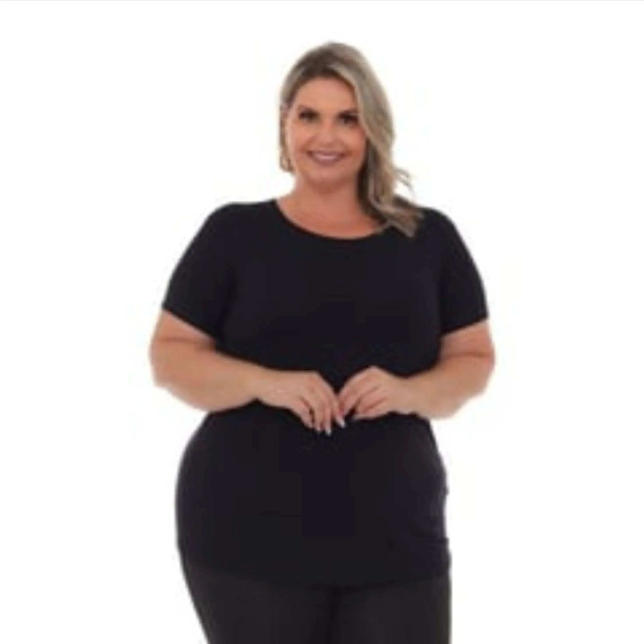 Kit Blusa feminina Plus Size