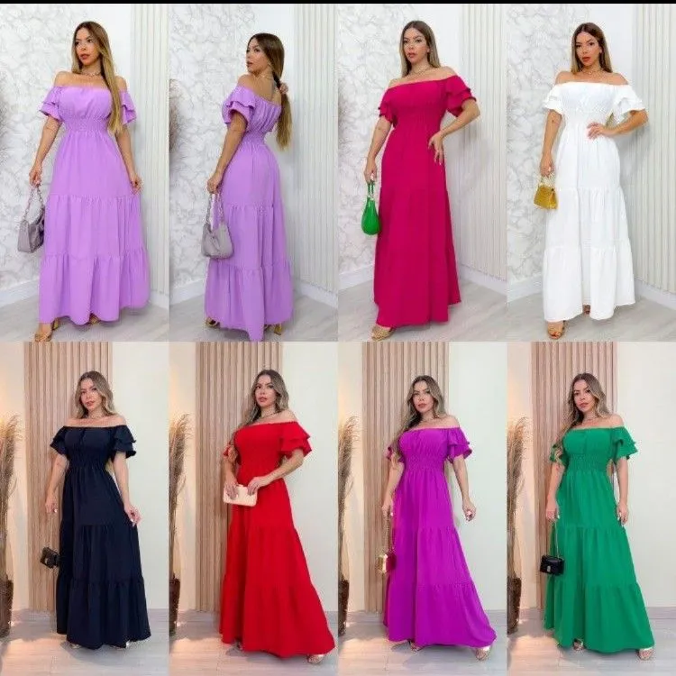 Vestidos longos Soares modas