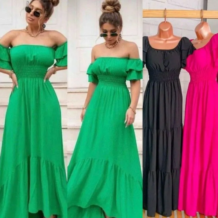 Vestidos longos Soares modas