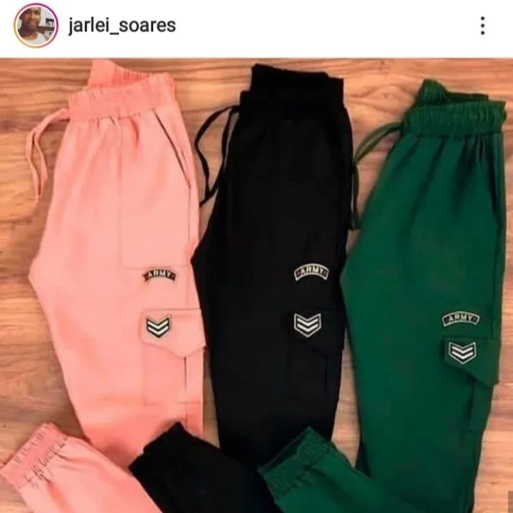 Calça army Soares modas