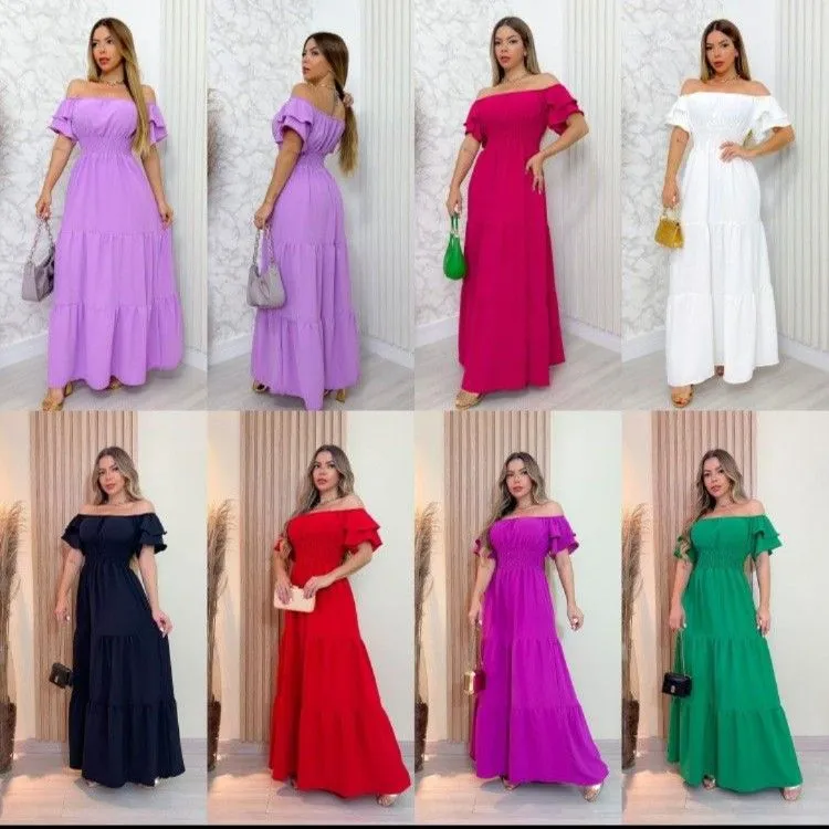 Vestidos longos Soares modas