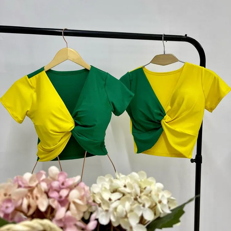 Cropped brasil com bojo