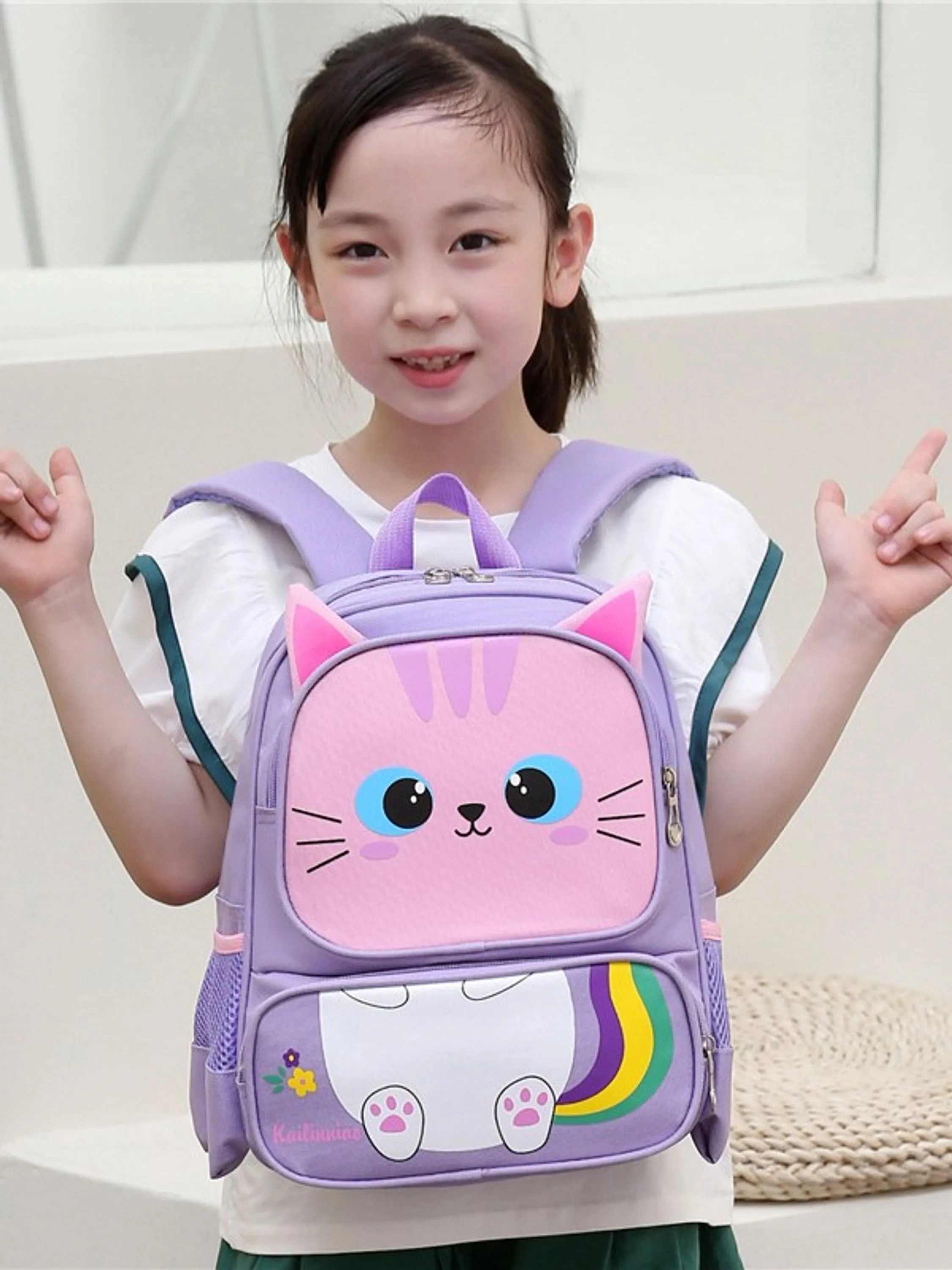 mochila escolar infantil9637