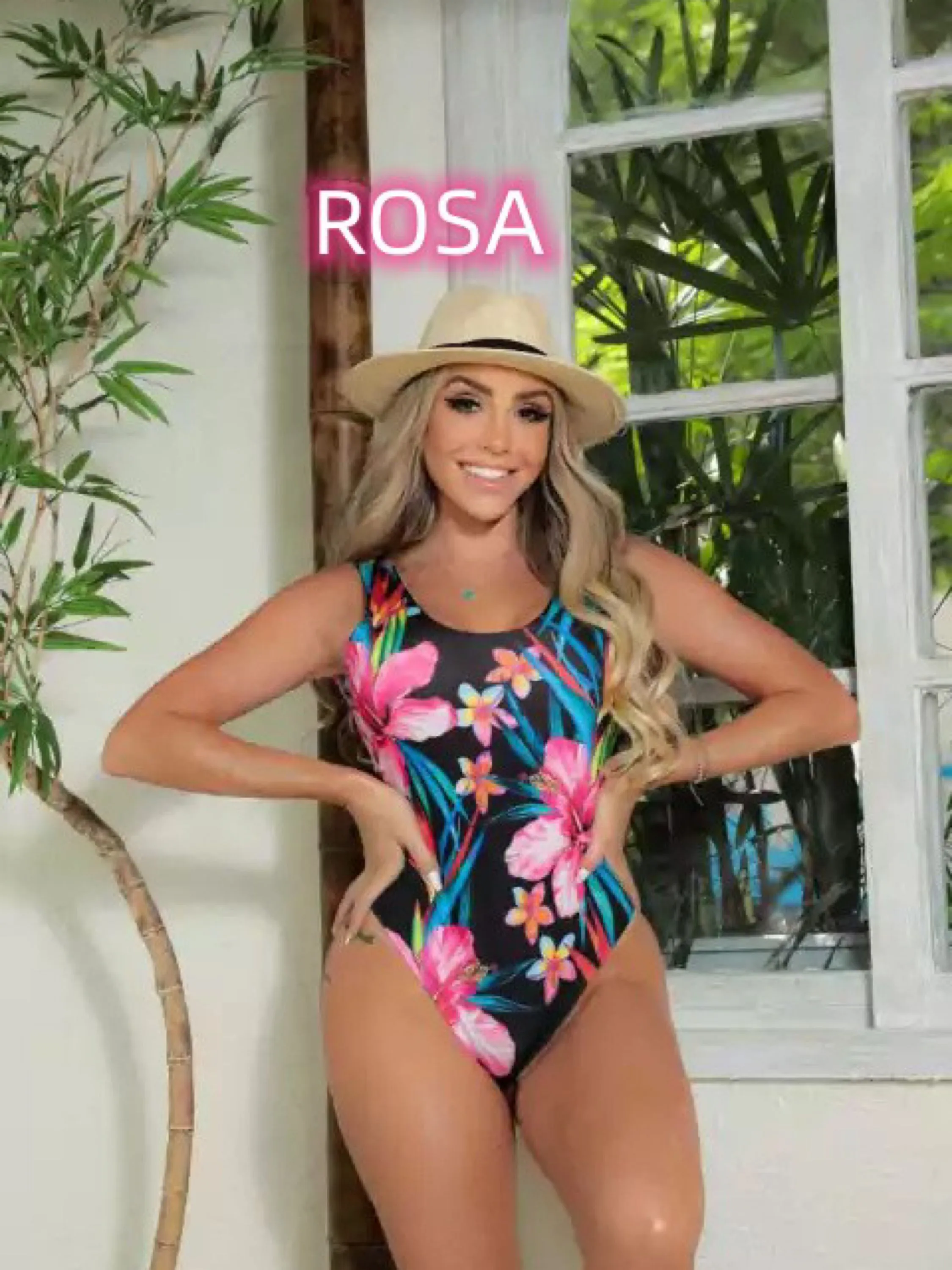 Maiô sexy slim fit estampado body