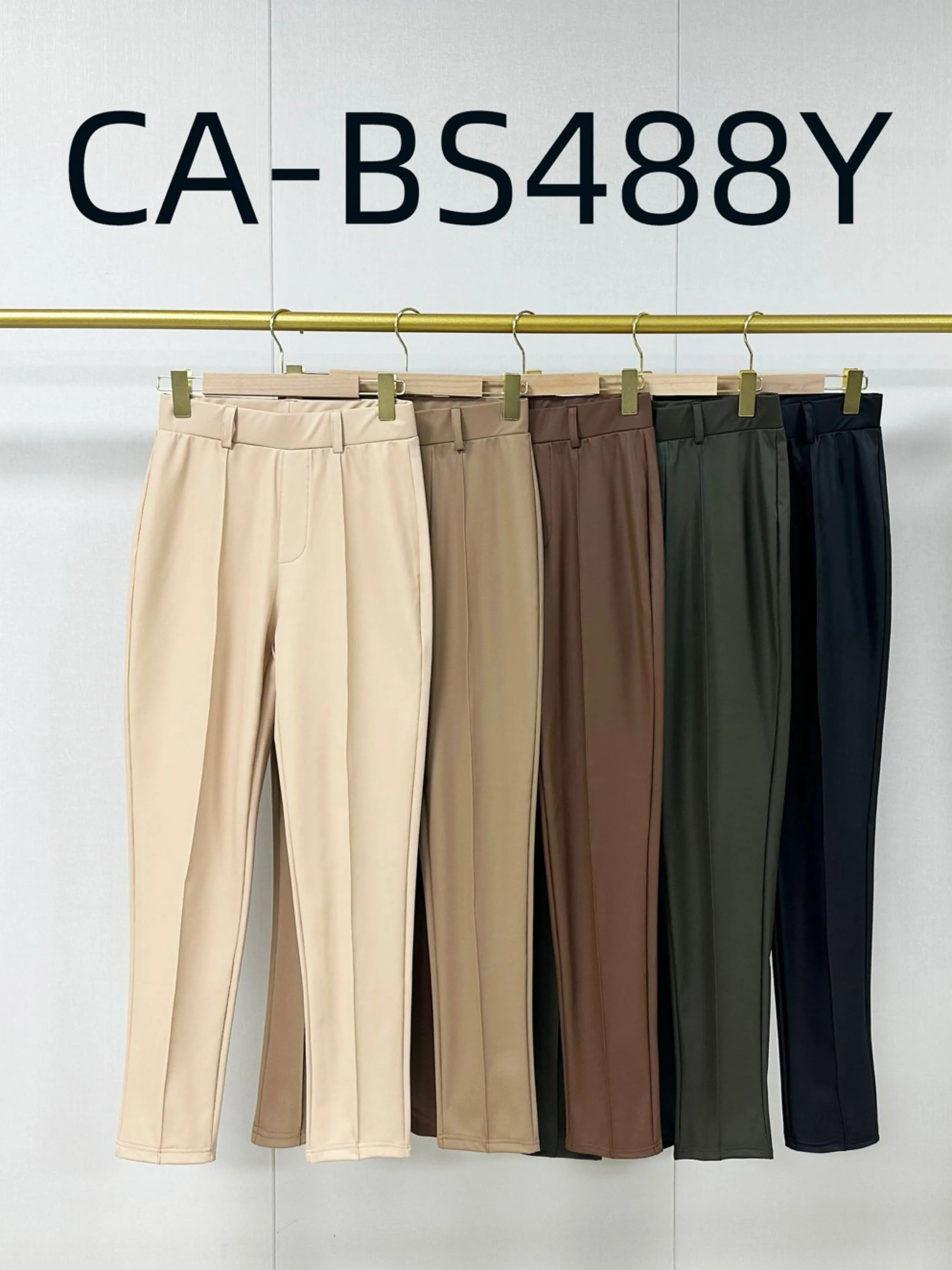 Calça de couro