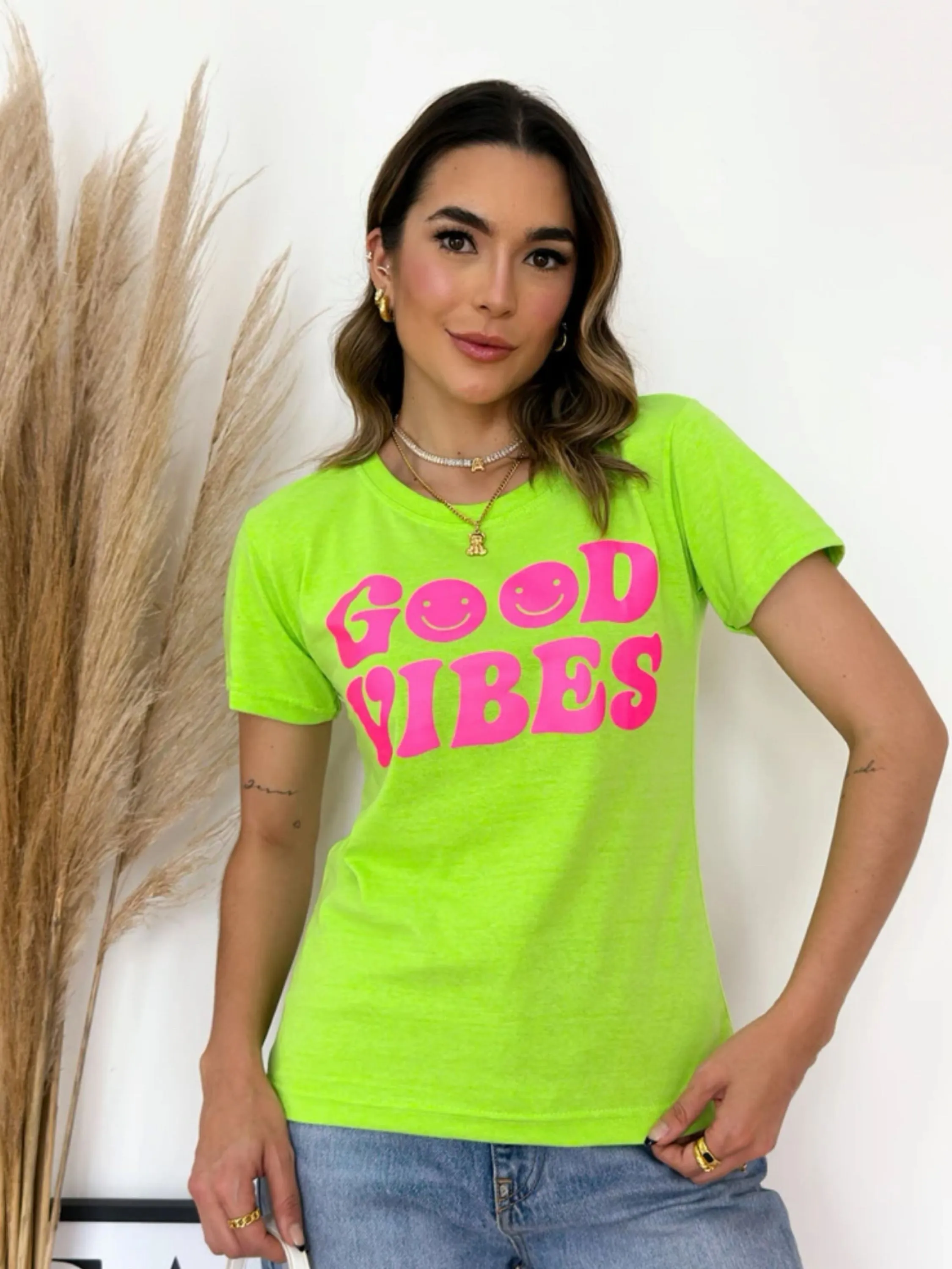 Blusa T-shirt feminina tecido algodão