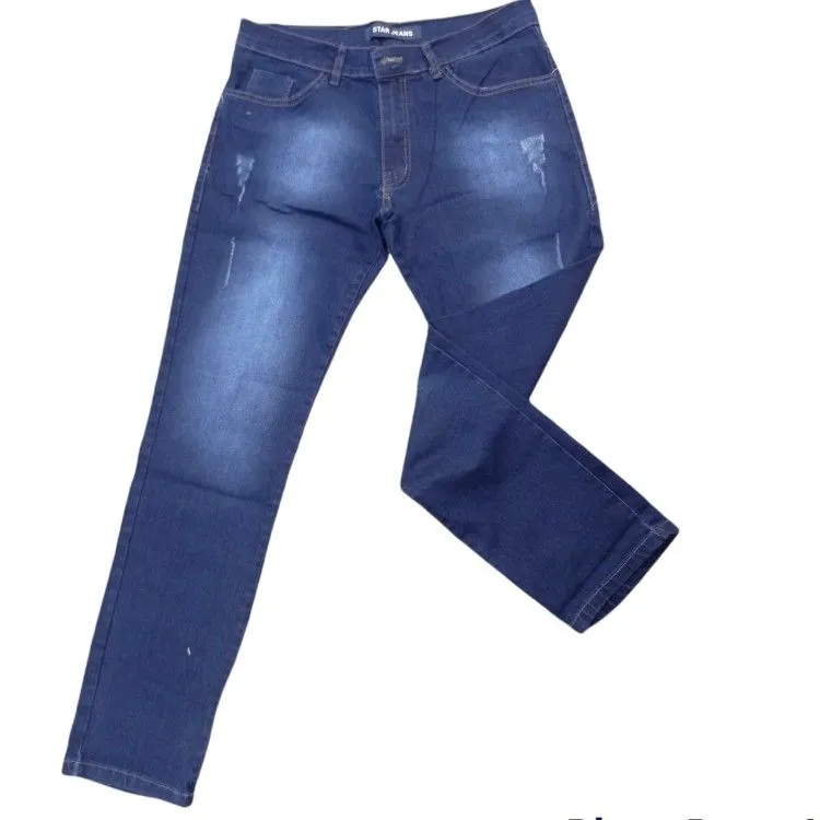 Calça jeans masculino azul escuro