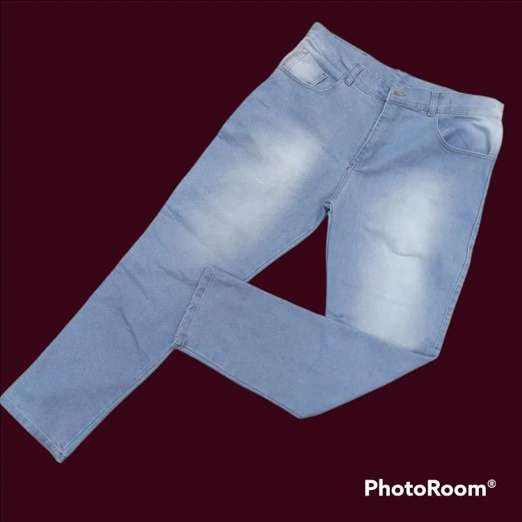 Calça jeans masculino azul claro 1412/3