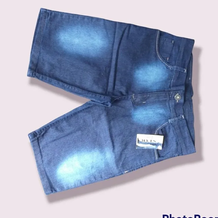 Bermuda jeans masculina