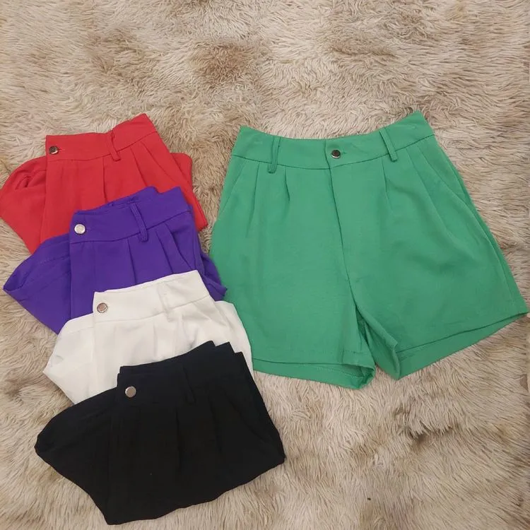 Shorts moda feminina