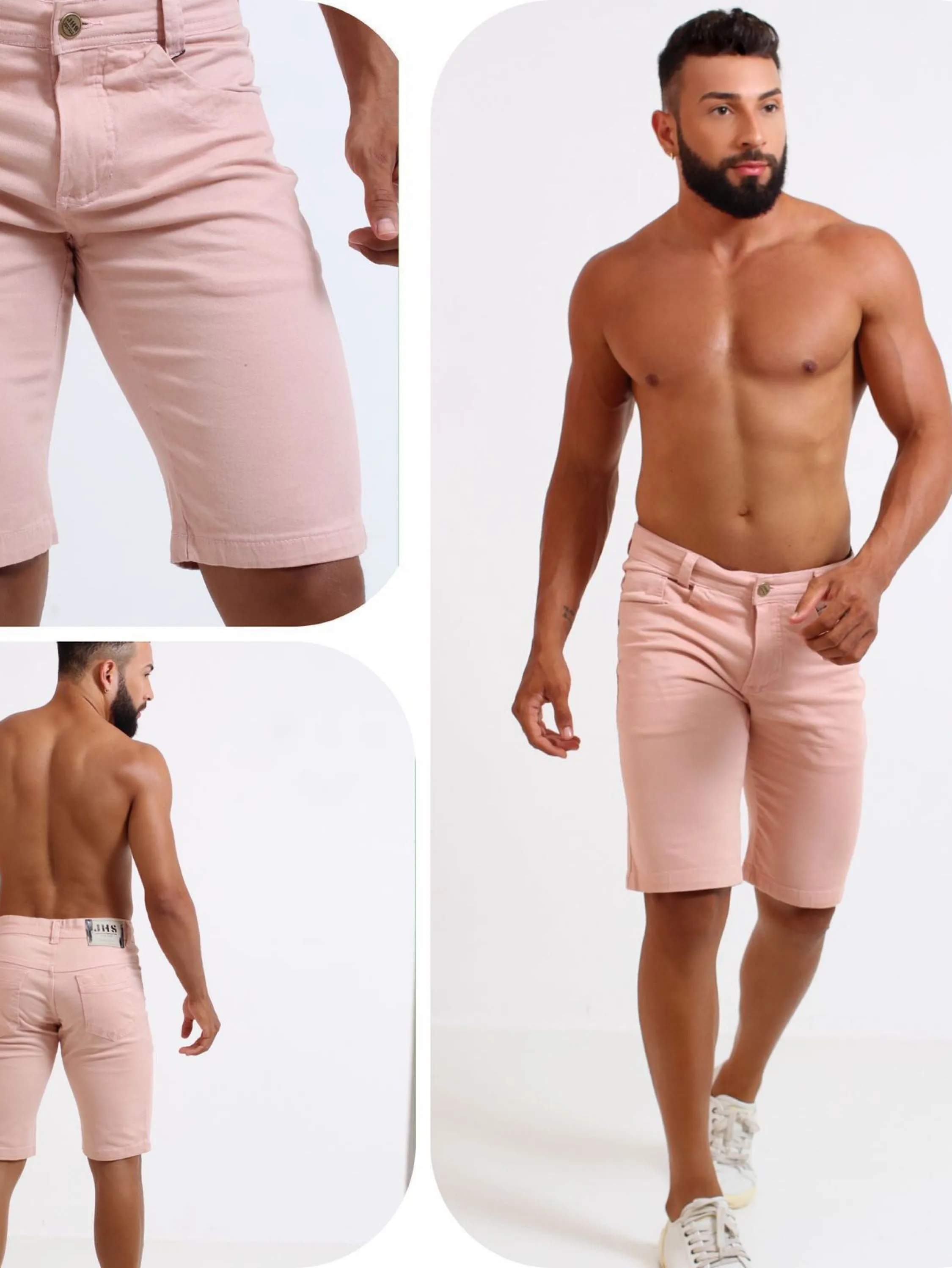 Bermuda na sarja premium com lycra