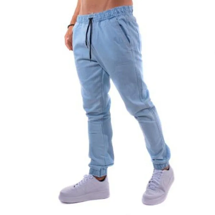 Jogger jeans claro masculino