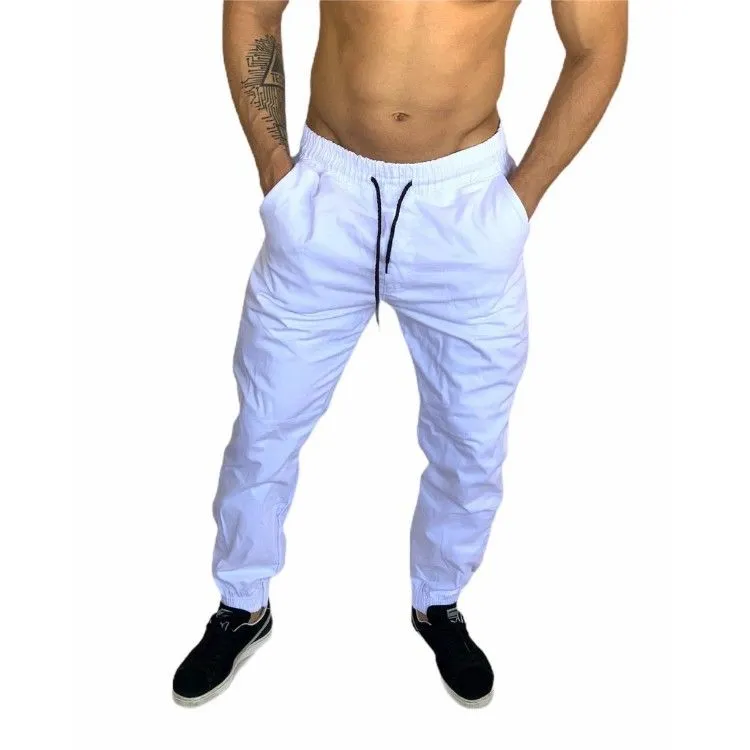 Jogger masculina branca