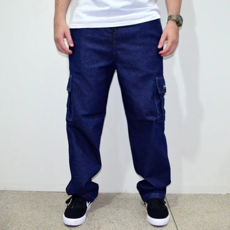 Calça masculino azul marinho