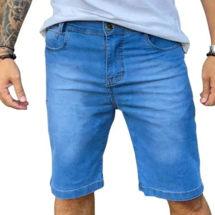 Bermuda Masculino azul jeans