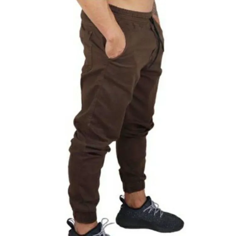 Jogger masculino marrom