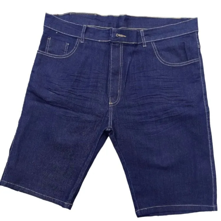 Bermuda jeans masculino plus Size