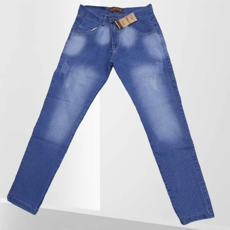 Calça masculino azul claro