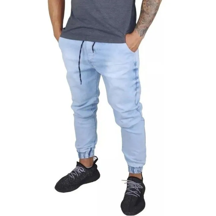 Jogger masculino azul claro